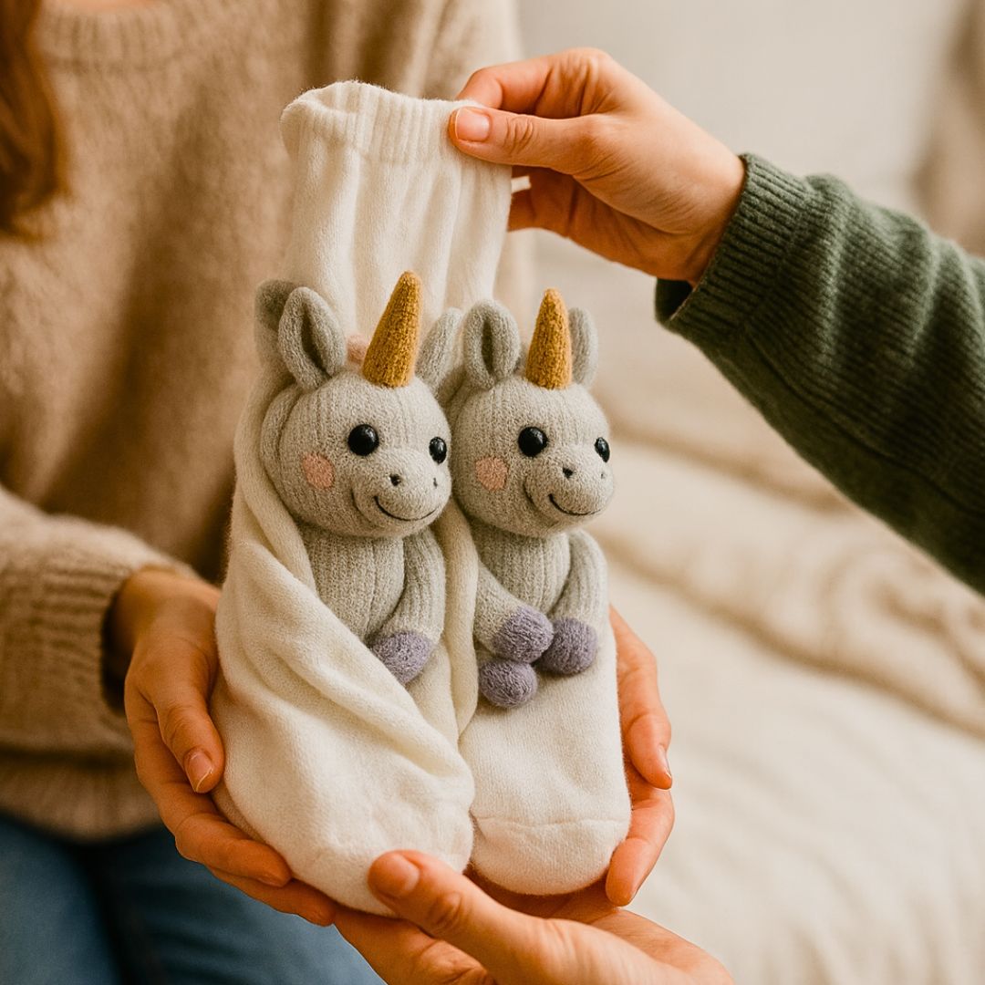 HUGGY Socks Unicorn