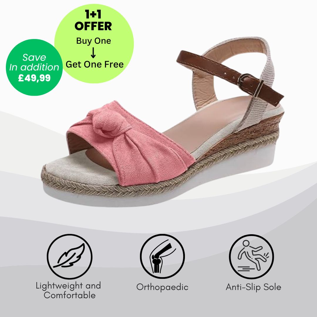 OrthoLuna - orthopaedic pain relieving sandals for more comfort - Limited Edition (Buy One, Get One Free)