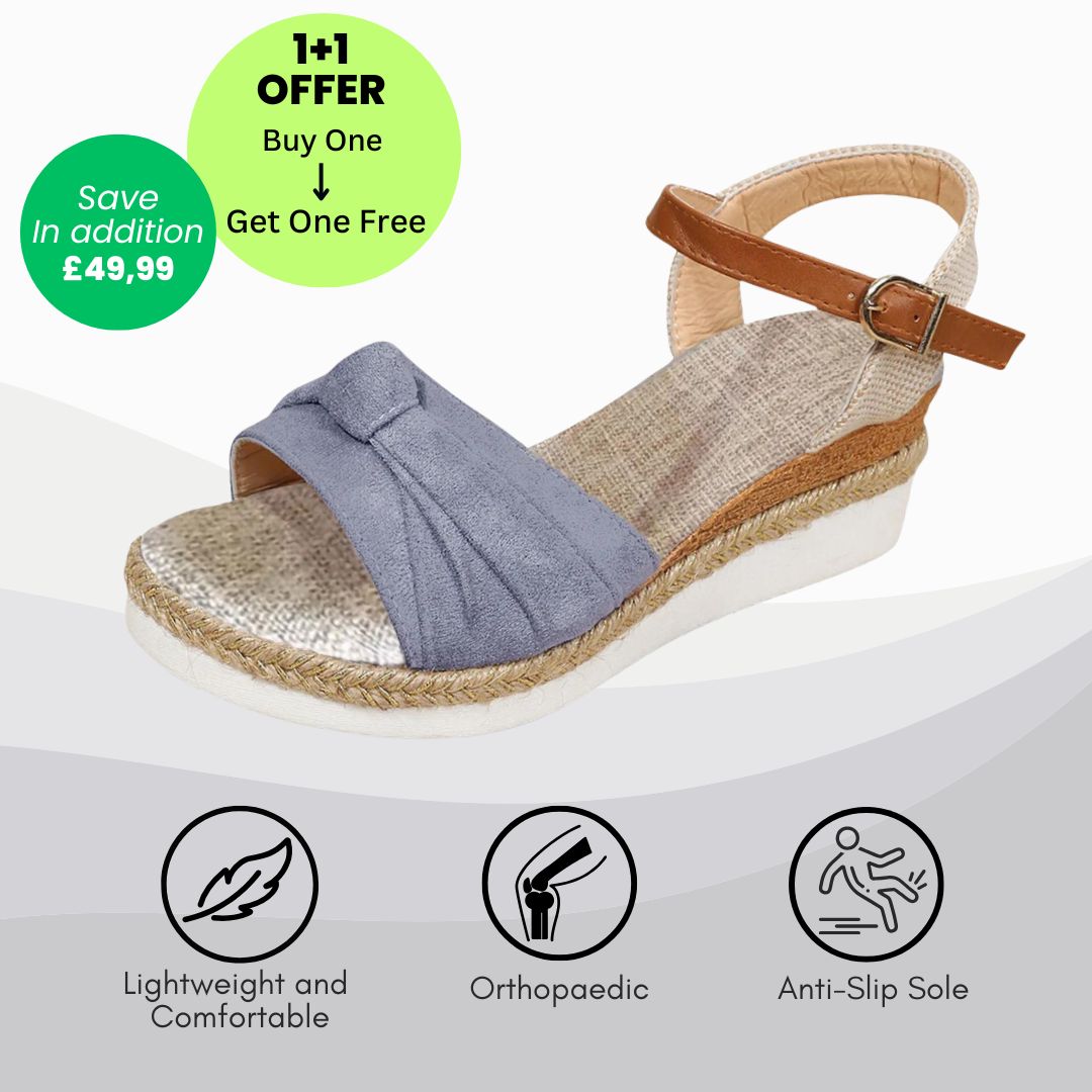 OrthoLuna - orthopaedic pain relieving sandals for more comfort - Limited Edition (Buy One, Get One Free)