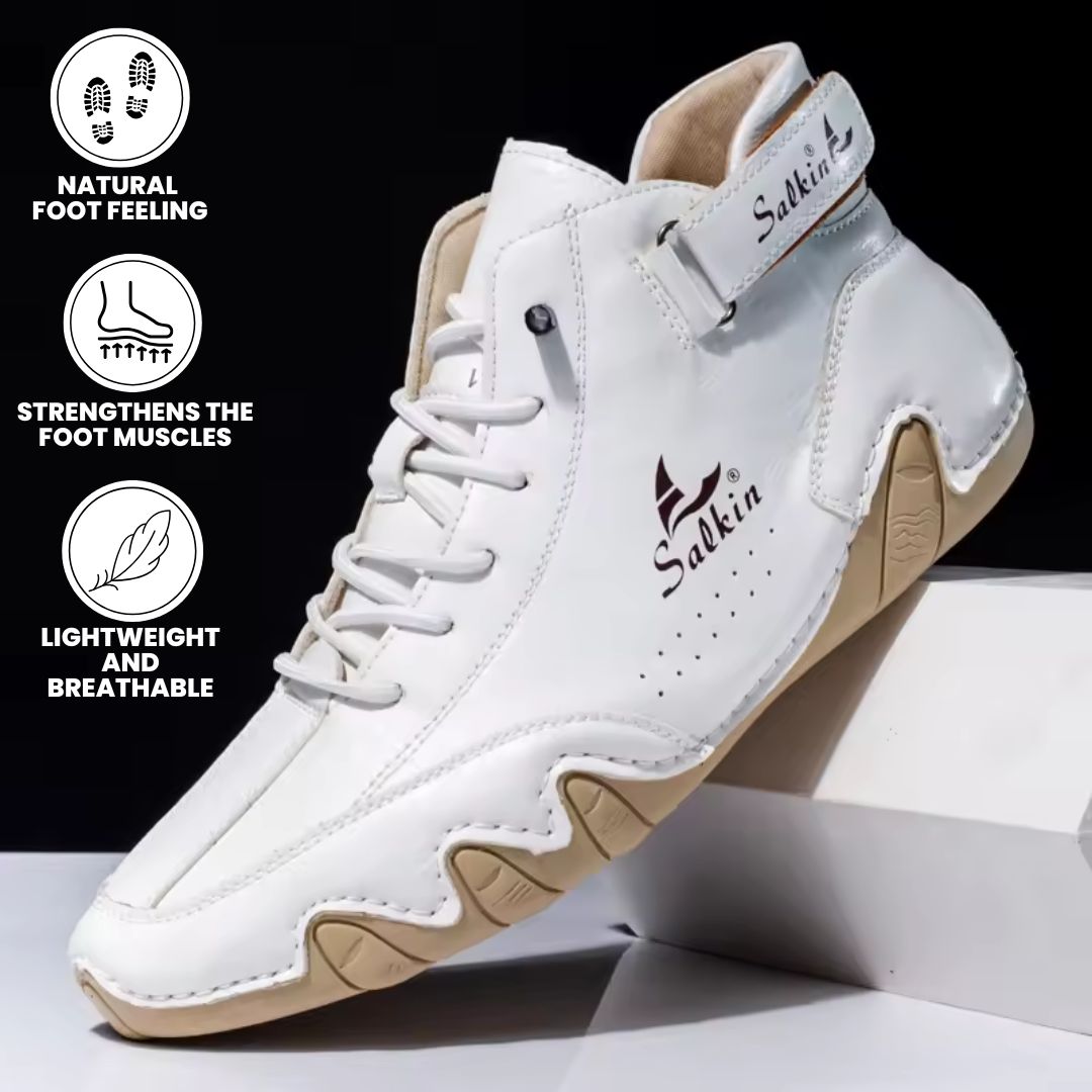 Alpaka - orthopedic, waterproof & non-slip leather barefoot shoes