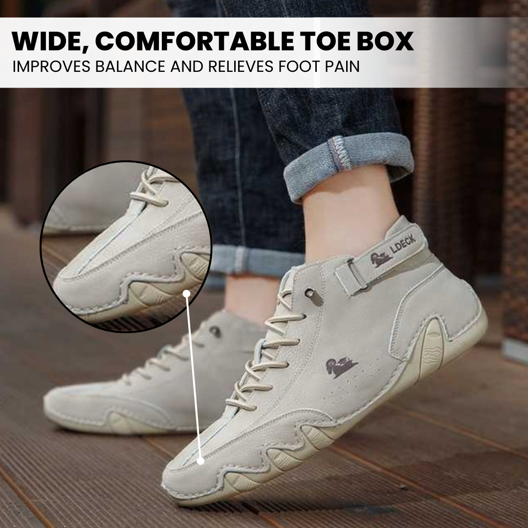 Alpaca – Ergonomic, Non-Slip & Waterproof Leather Barefoot Shoes for Natural Pain Relief