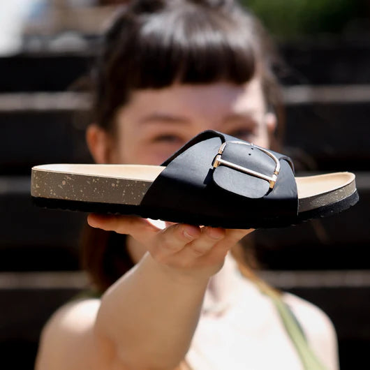 OrthoMia - Pain-relieving cork sandals with buckle belt design for women - Limited Edition (Buy One, Get One Free)