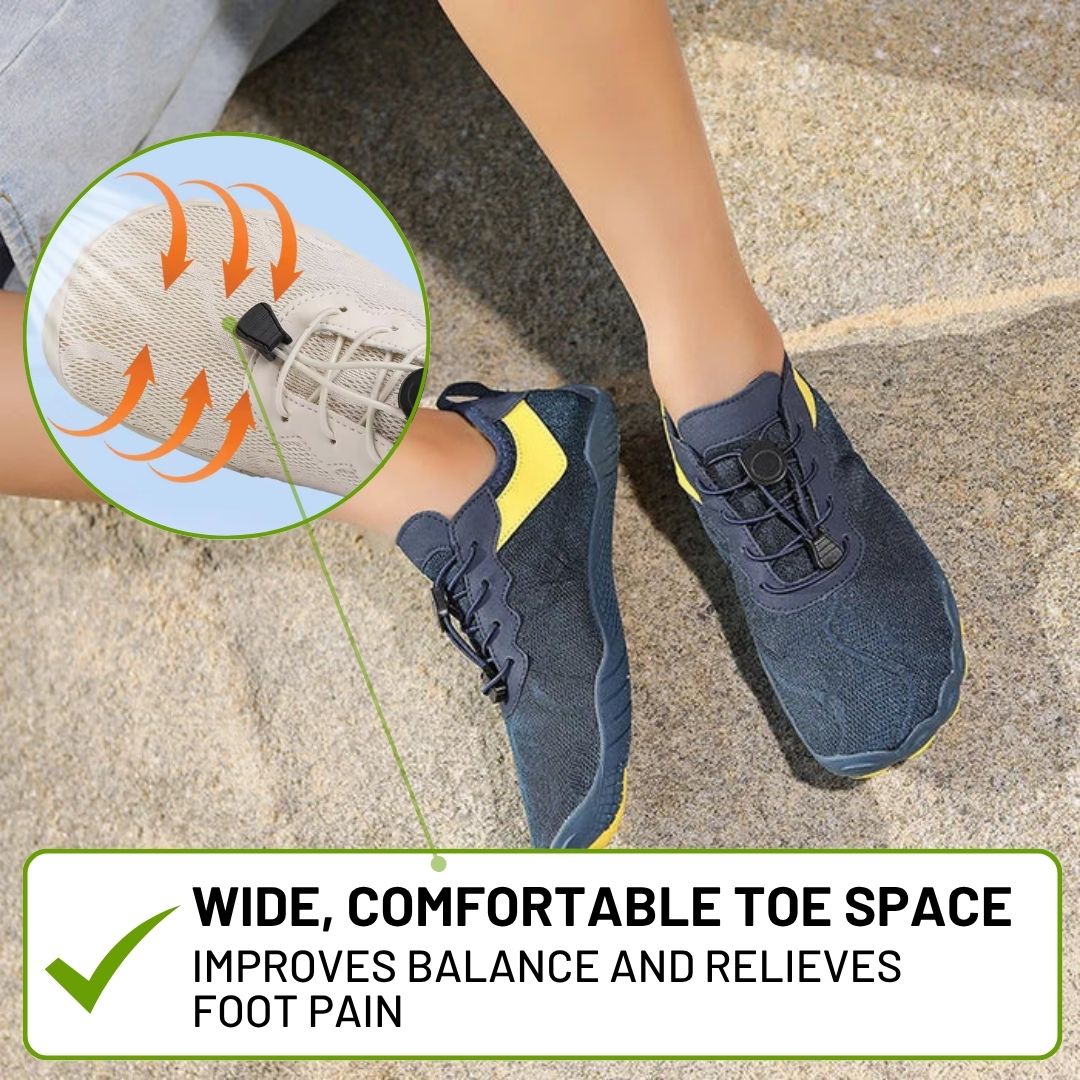 FreeStep - ergonomic, pain relieving & waterproof barefoot shoes