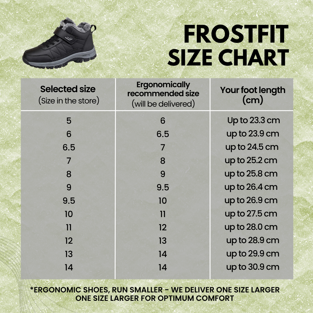 FrostFit - pain-relieving, waterproof & insulated comfort shoes