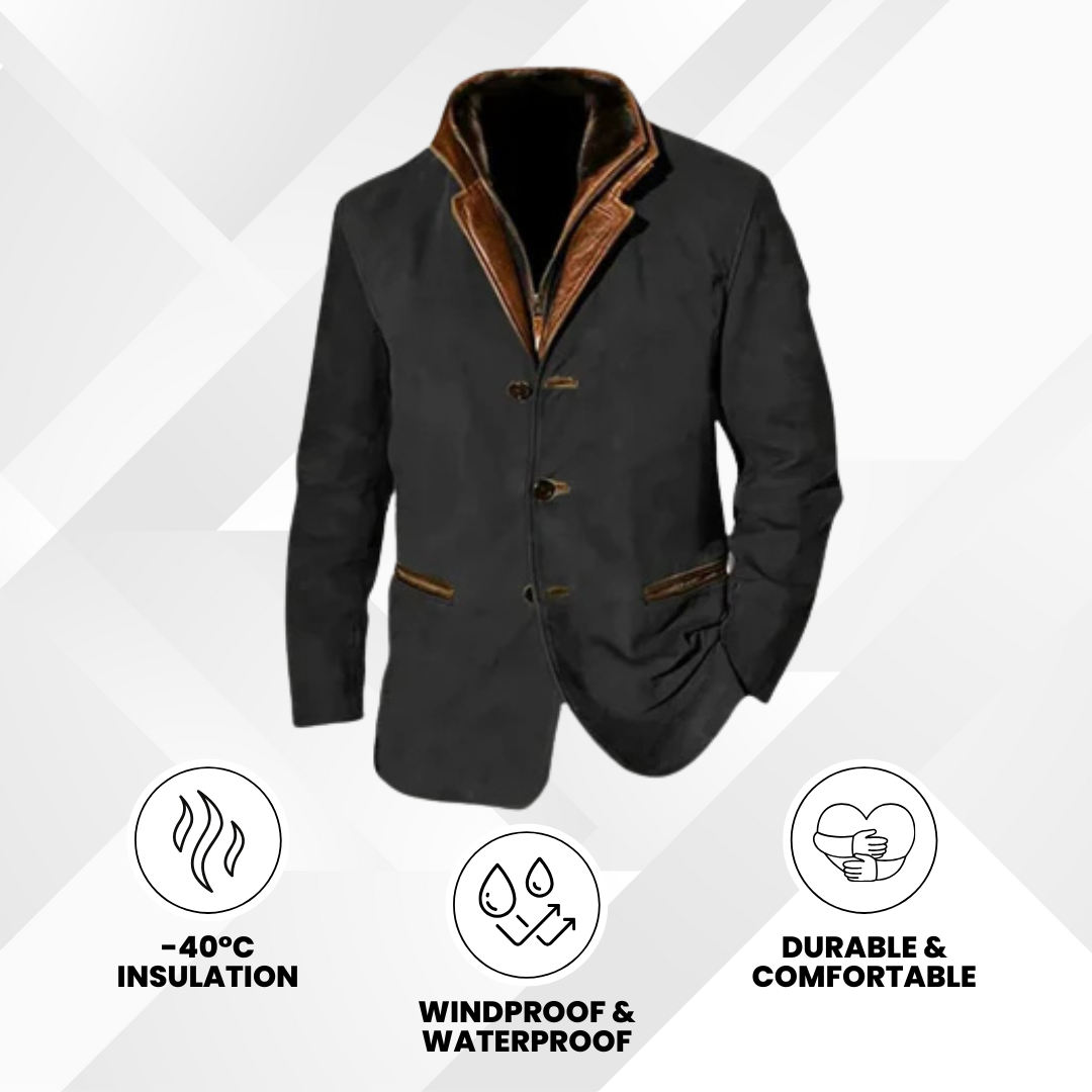 Clooney - high quality all day comfort leather jacket