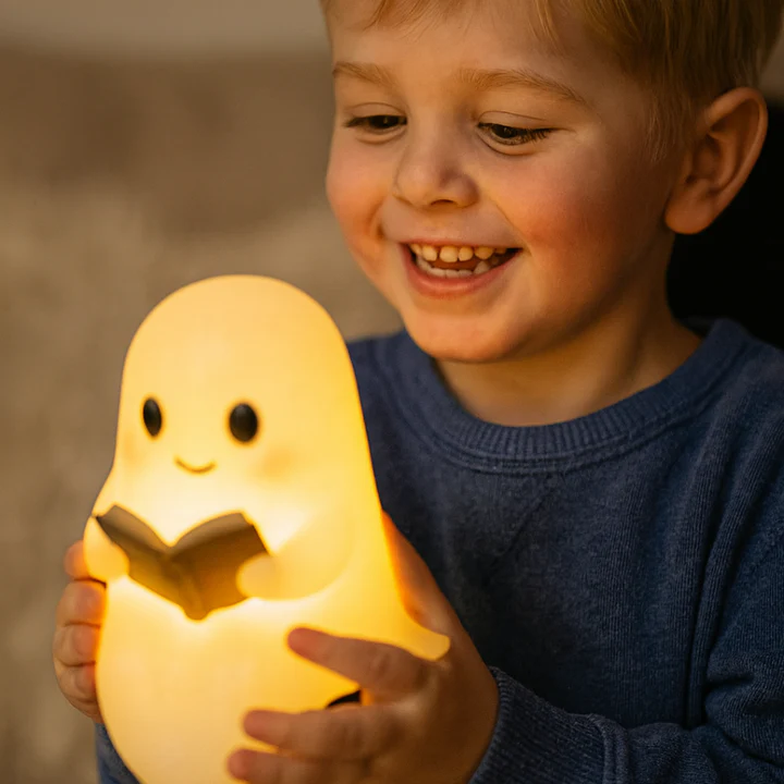 Handcrafted Night Ghost Lamp – Warmth and light in one gentle touch