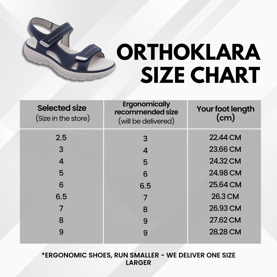 OrthoKlara - ergonomic, pain relieving & non-slip sandals for women - Limited Edition (Buy One, Get One Free)