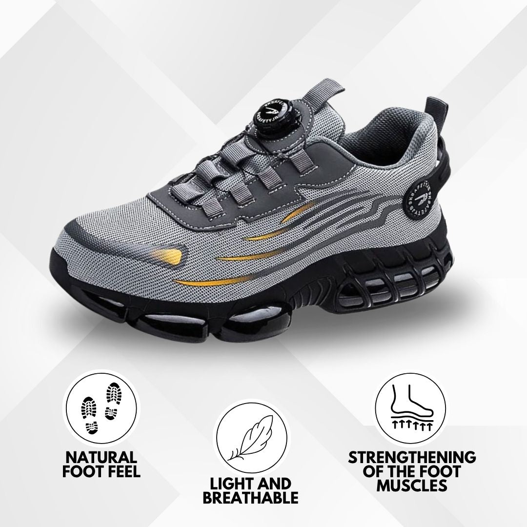 SafeStep - ergonomic and pain-relieving safety shoe - certified according to EN ISO 20345