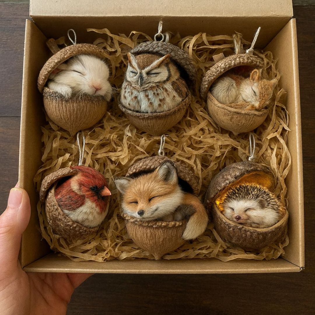 Acorn Dreams – Sleeping Forest Friends