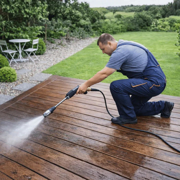 TurboWasher - Power high-pressure cleaner for every garden hose