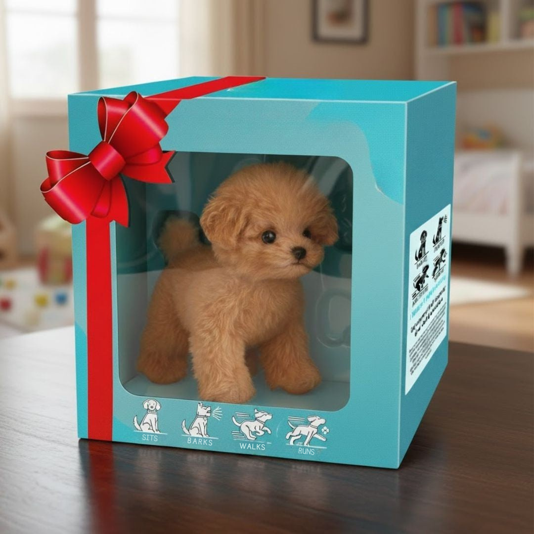 Bruno – A lifelike cuddly dog that barks, walks and reacts