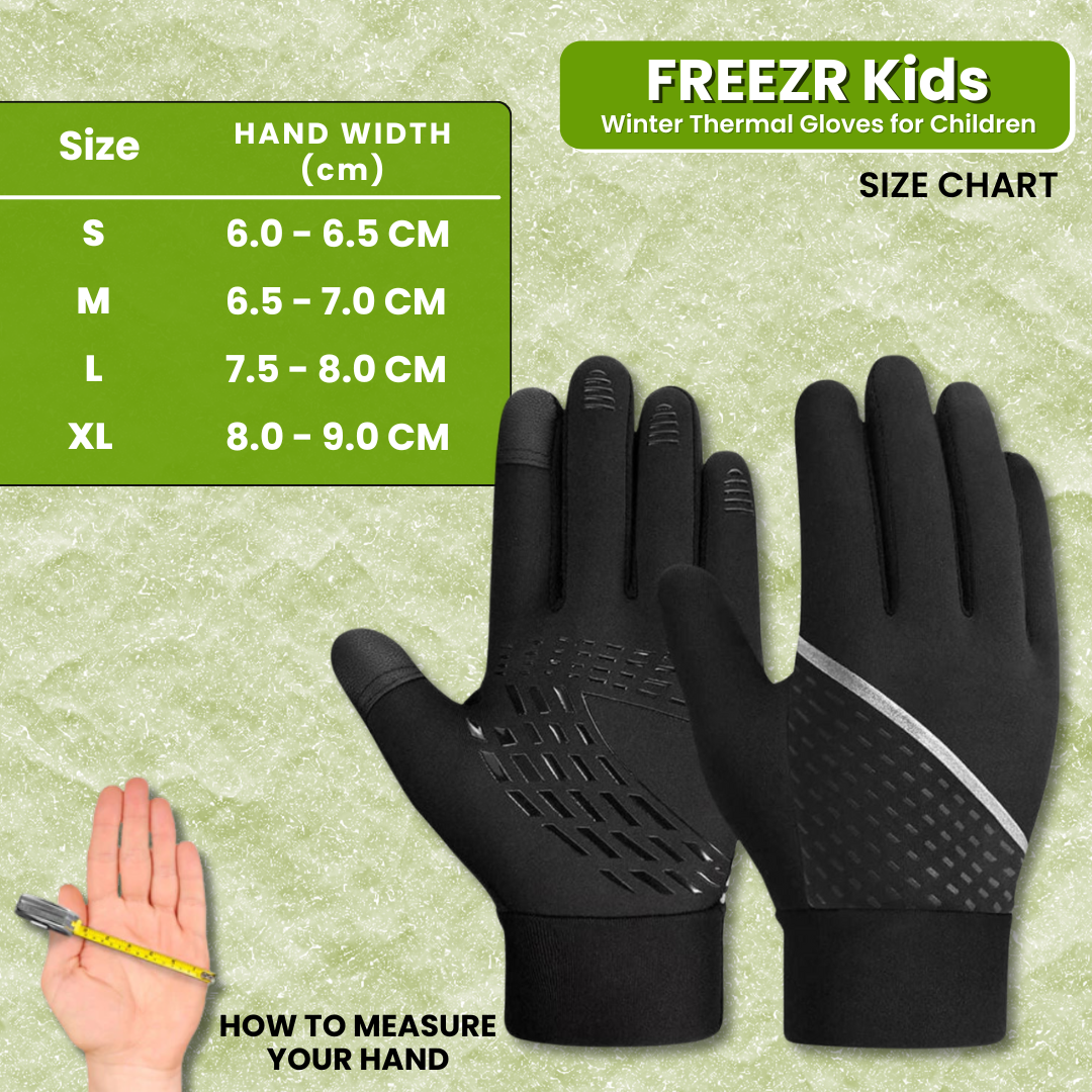 FREEZR Kids – Thermal Gloves for Kids