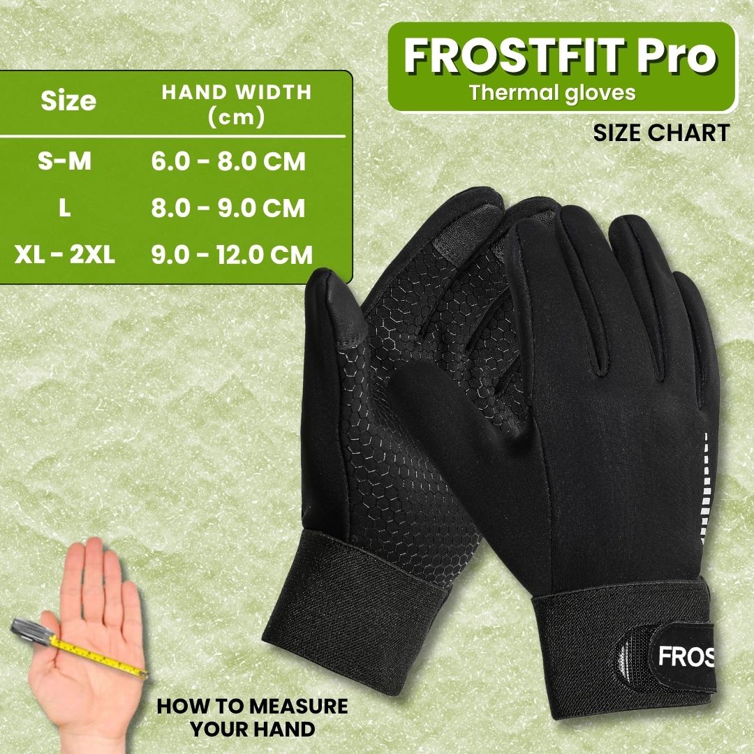 FROSTFIT PRO - Extremely non-slip & reflective thermal glove