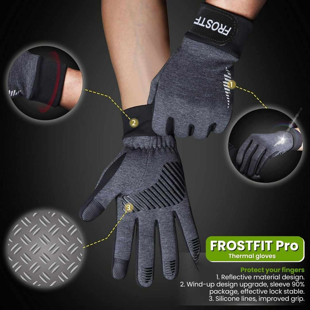 FROSTFIT PRO - Extremely non-slip & reflective thermal glove