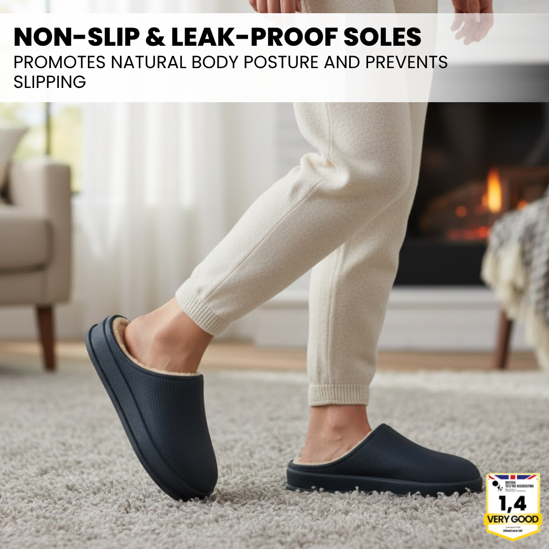 FeelFree Slippers - ergonomic & non-slip winter slippers