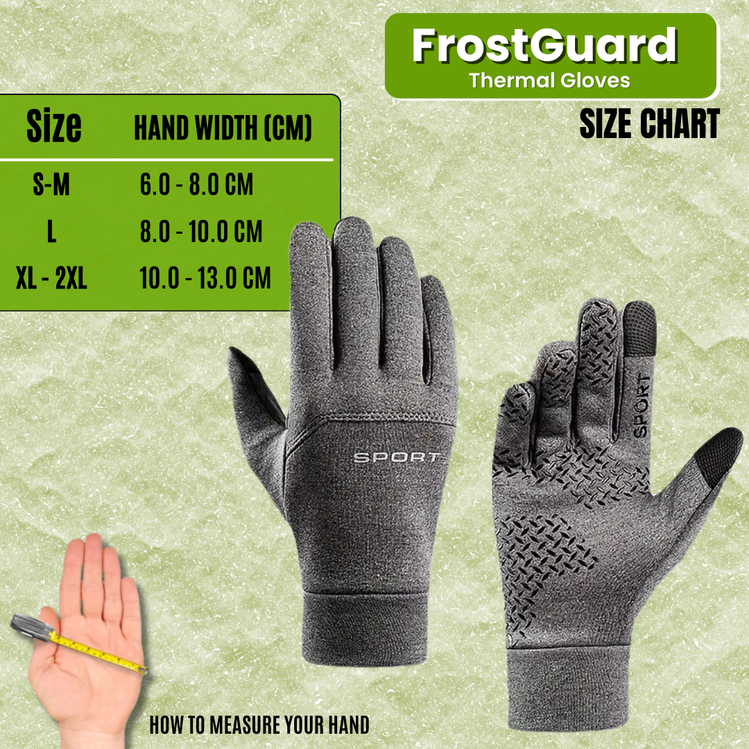 FrostGuard - Thermal gloves for cold weather