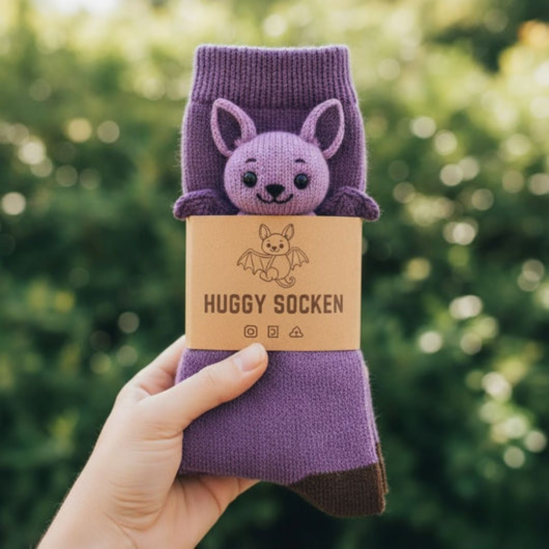 HUGGY Socks – No more cold feet - One size fits all – Unisex