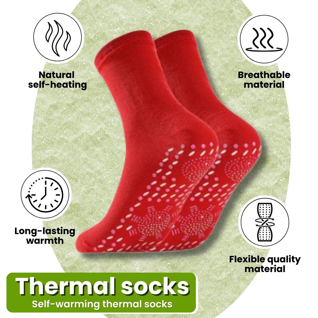 THERMOSOCKS – Self-warming thermal socks – Unisex one size