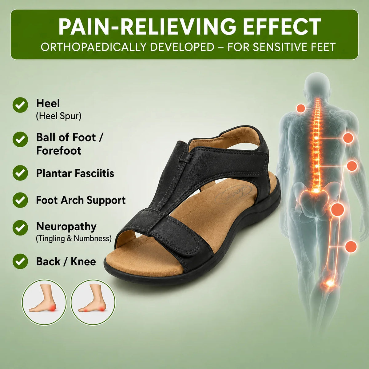 Orthosun UK — Pain-relieving comfort sandals | Non-slip & feather-light